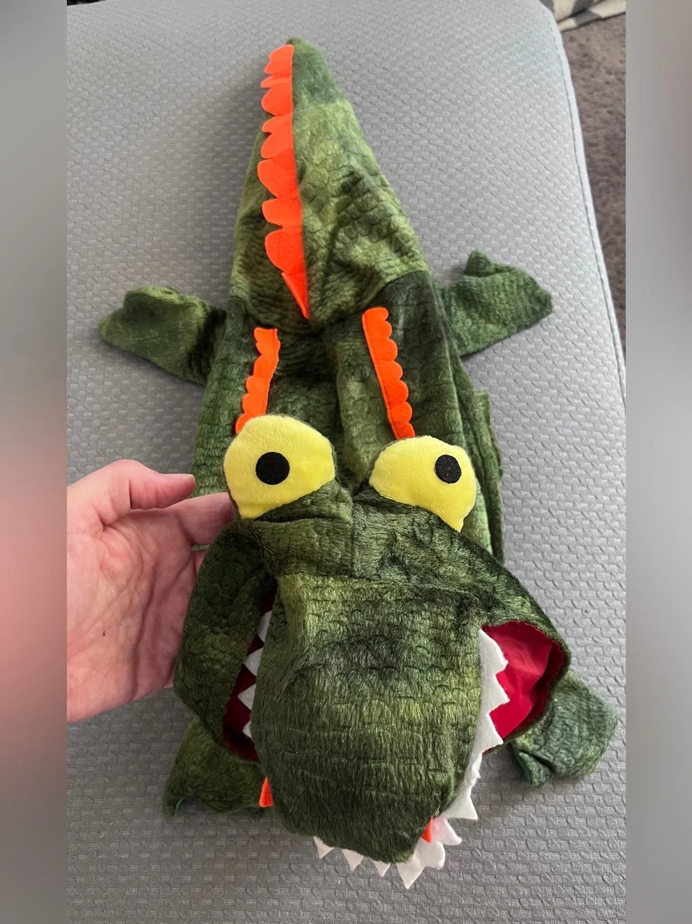 Bootique Petco Later Gator Alligator Dog Costume Size Small